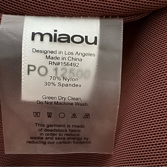 Beautiful Miaou Brown Corset Top XXS - Picture 2 of 5